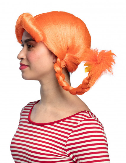 Peluca naranja para mujer 2