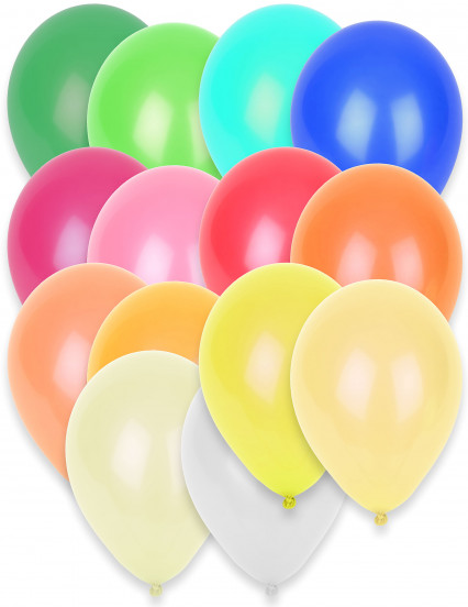 50 Globos varios colores 1