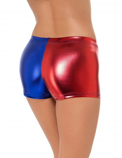 Pantalón corto arlequín mujer 2