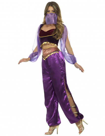 Disfraz de princesa árabe violeta - mujer 2