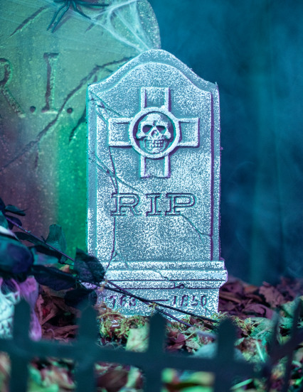 Decoraciones esqueletos y tumbas Halloween 21 piezas 3