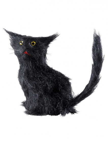 Gato negro 12 cm Halloween 1
