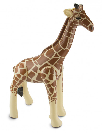 Decoración jirafa inflable 74x65x25 cm 1