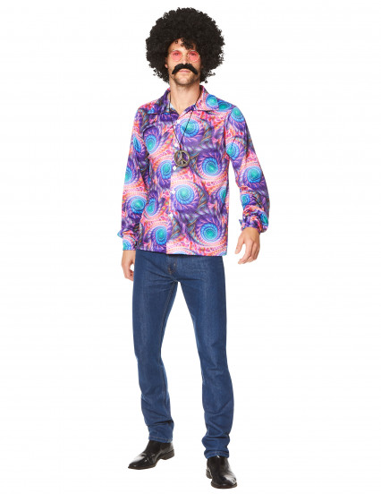 Camisa disco psicodélica hombre 3