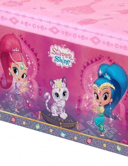 Mantel plástico Shimmer & Shine™ 120 x 180 cm 2
