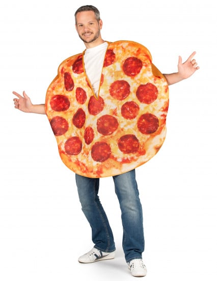 Disfraz pizza chorizo adulto 2