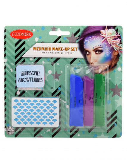 Kit de maquillaje de sirena Kit de maquillaje de sirena