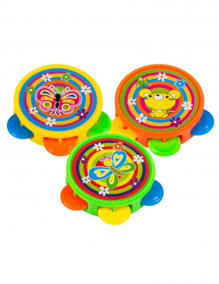 Accesorios piñata 3 tambores multicolor 4,5 cm 1