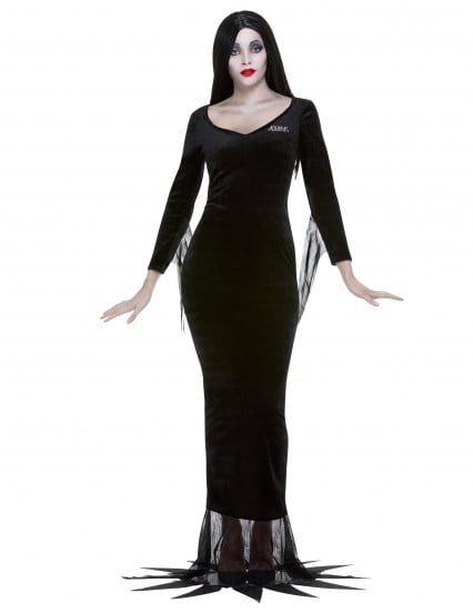 Disfraz Morticia Familia Addams™ mujer 1